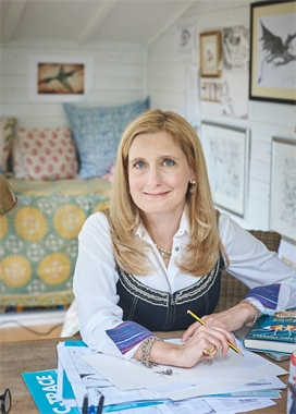 Cressida Cowell at Barnes Festival