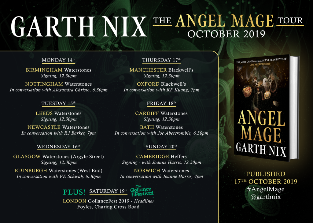Garth Nix tour